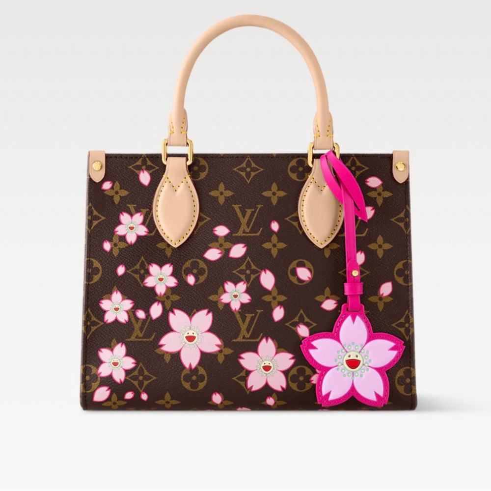 Sold-Louis Vuitton Cherry Blossom On The Go PM